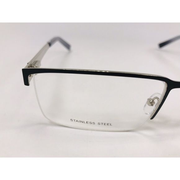 New Wide Guyz Black TONY Eyeglasses 60mm for The Stylish Large Man - Picture 10 of 13